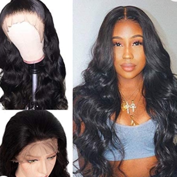 22” Body Wave Lace Front 100% Human Hair Wig